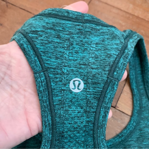 Lululemon Swiftly Tech Racerback Viridian Green/Blk - Picture 6 of 8